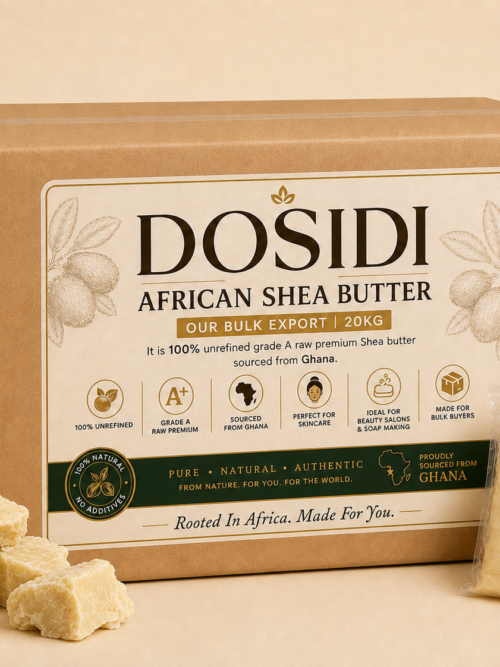 3b61dd48-f4f1-4749-893b-6f14e8d1b977 African Shea Butter — 100% Unrefined — 20kg