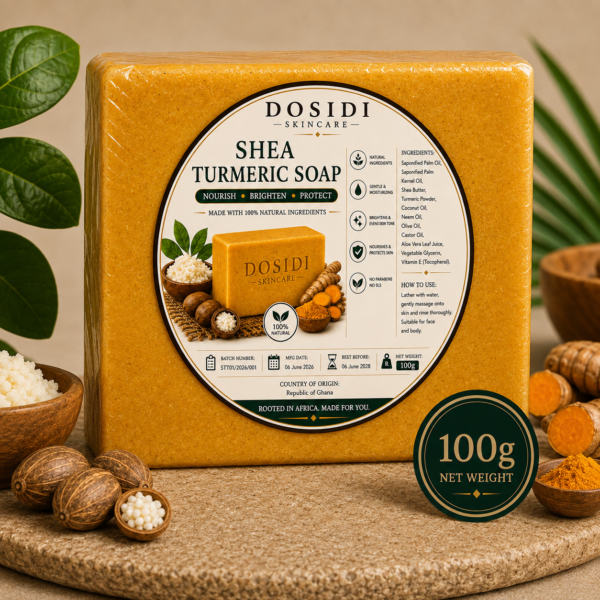 9e740298-b9e9-47a5-9b52-f86040c05ad4 Dosidi Turmeric Soap ~ 100G