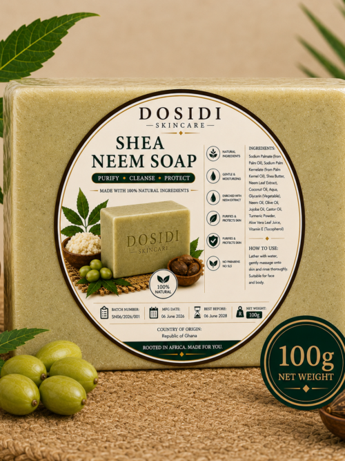 Dosidi Shea Neem Soap ~100G