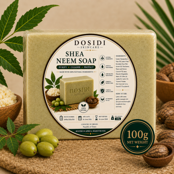 Dosidi Shea Neem Soap ~100G