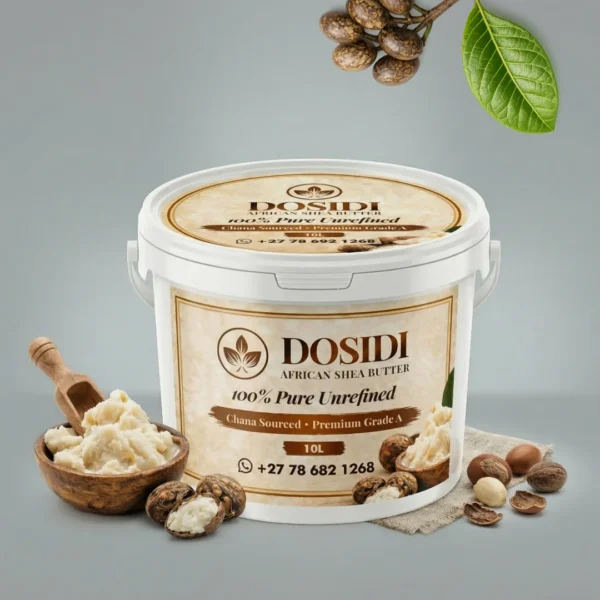 DOSIDI AFRICAN SHEA BUTTER ~ 10L