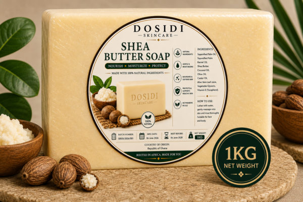 Dosidi Shea Butter Soap ~ 1KG