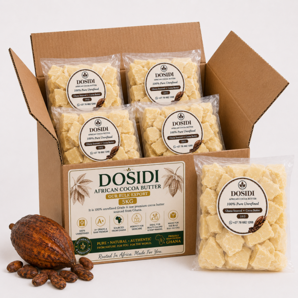 Cocoa Butter — Premium Grade — 5kg
