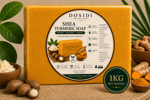 Dosidi Turmeric Soap ~ 1KG