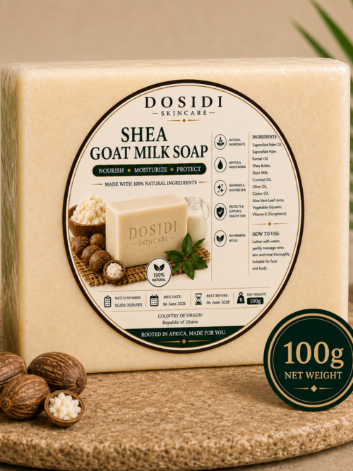 e2b5bed8-f58d-4205-9208-177be774f1a8 Dosidi Shea Goat Milk Soap ~ 100G